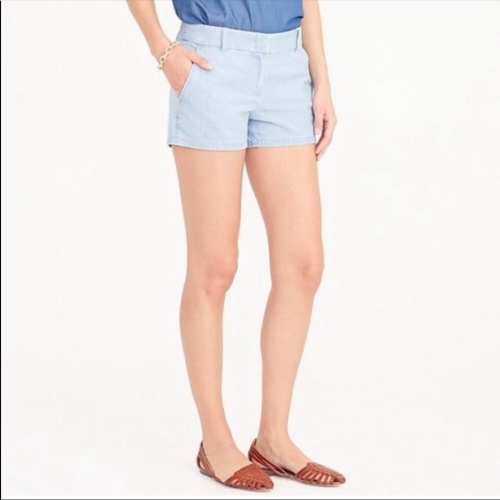 J Crew Chambray Shorts